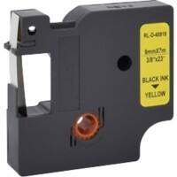 RL-D-40918P Label Tape Compatible Yes Black Yellow 63 mm (W) x 7 m (L)
