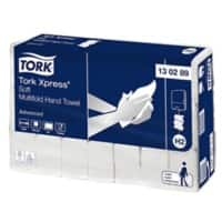 Tork Advanced Hand Towel H2 M-fold White 2 Ply Pack of 21 of 180 Sheets