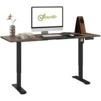 Vinsetto Electronically Height Adjustable Standing Desk Metal, Particle Board 700 x 1,160 mm