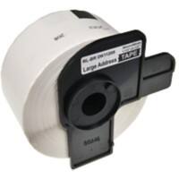 Label Roll 5D11208-WT Black White 100 (W) x 91 (H) mm
