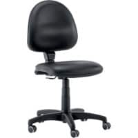 BE130 Chair Permanent Contact Faux Leather None Black 110 kg MOD. 111/CP 640 x 640 x 1,080 mm