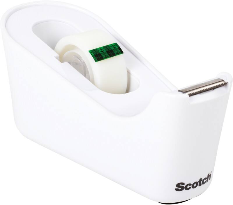 Scotch Tape Dispenser C18 C18 White 19 mm (W) x 33 m (L)
