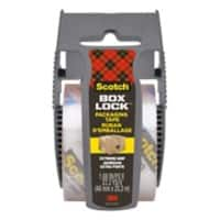 Scotch Box Lock Packaging Tape 195-EF, 48 mm x 20.3 m, 1 Roll with Dispenser