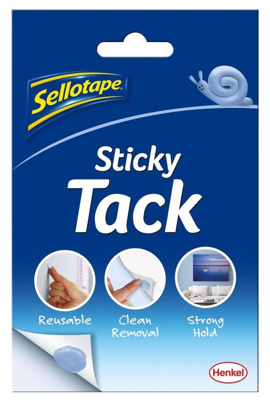Sellotape Sticky Tack Blue 11.3 x 0.4 x 18 cm