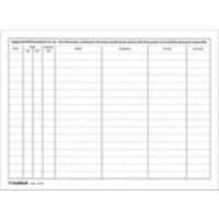 Guildhall Visitors Book Black 100 Pages T40Z