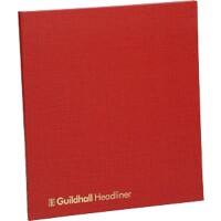 Guildhall Account Book 48/21Z Not perforated 27.8 x 1 x 30.5 cm Burgundy