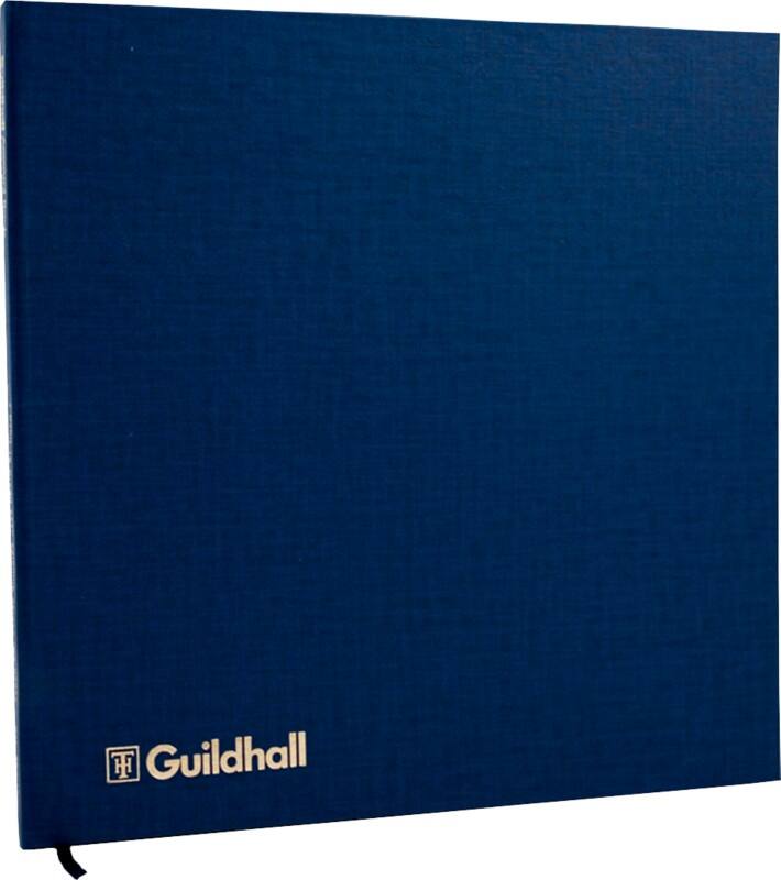 Guildhall Account Book 51/14Z Not perforated 31.1 x 1 x 30.5 cm Blue