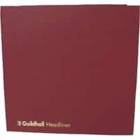 Guildhall Account Book 58/4-16Z Not perforated 31.1 x 1 x 30.5 cm Burgundy