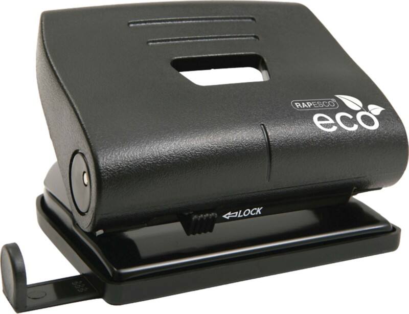 Rapesco 2 Holes Hole Punch ABS (Acrylonitrile Butadiene Styrene) 22 Sheets Black
