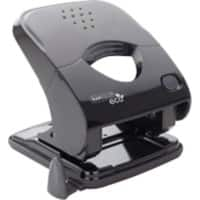 Rapesco Hole Punch Plastic 30 Sheets 1523 Black