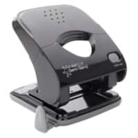 Rapesco Hole Punch Plastic 40 Sheets 1525 Black