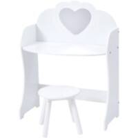 LIBERTY HOUSE TOYS Dressing Table TF5301 White 625 (W) x 340 (D) x 815 (H) mm