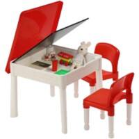 LIBERTY HOUSE TOYS Table And Chairs Set 698FB Multicolour 510 (W) x 540 (D) x 450 (H) mm