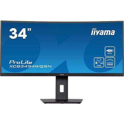 iiyama 86.3 cm (34") LED Monitor XCB3494WQSN-B5 Black