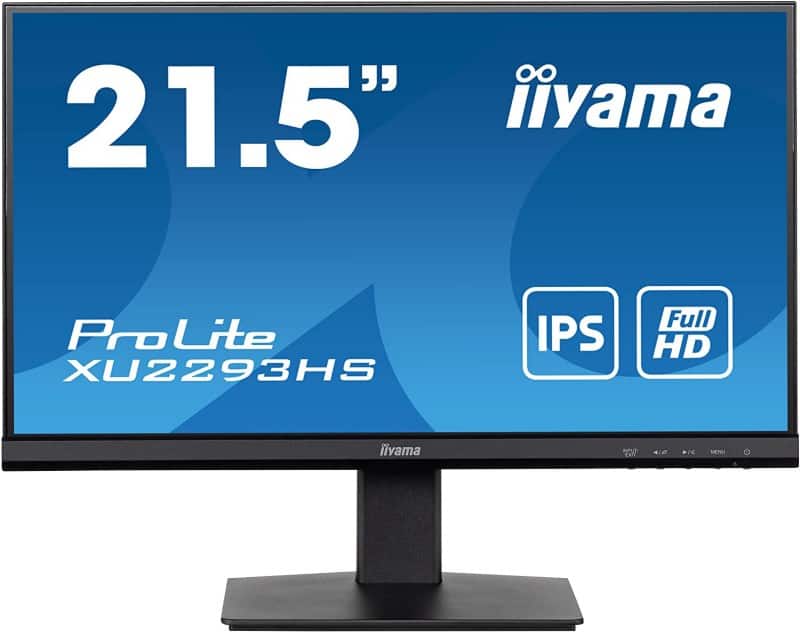 iiyama ProLite XU2293HS-B5 Monitor 54.6 cm (21.5") 1920 x 1080 pixels Full HD LED Black