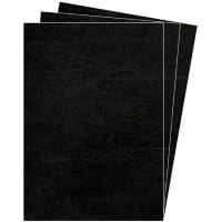 Fellowes Binding Cover Paper Black Pack of 100