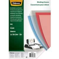 Fellowes Binding Cover A4 PVC (Polyvinyl Chloride) Transparent Pack of 100