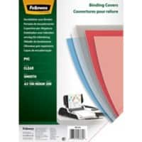 Fellowes Binding Cover A3 PVC (Polyvinyl Chloride) Transparent Pack of 100