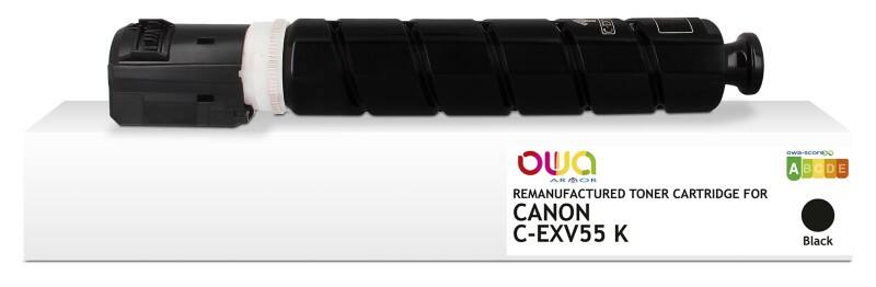 OWA C-EXV55 K Compatible Canon Ink Cartridge K40137OW Black