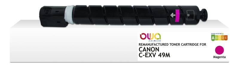 OWA C-EXV 49 M Compatible Canon Ink Cartridge K40046OW Magenta