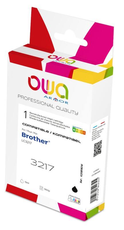 OWA LC3217 Compatible Brother Ink Cartridge K20819OW Black