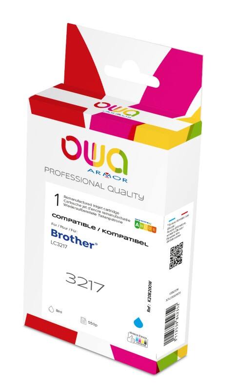 OWA LC3217 Compatible Brother Ink Cartridge K20820OW Cyan