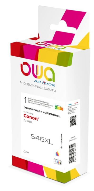OWA CL-546XL Compatible Canon Ink Cartridge Cyan, Magenta, Yellow