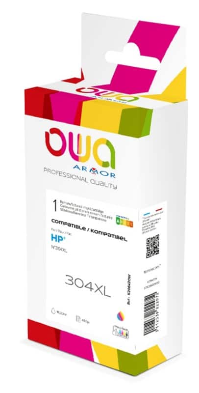 OWA 304XL Compatible HP Ink Cartridge K20642OW Cyan, Magenta, Yellow Pack of 3