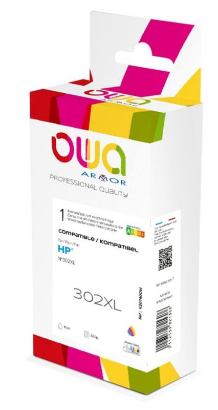 OWA 302XL Compatible HP Ink Cartridge K20740OW Cyan, Magenta, Yellow