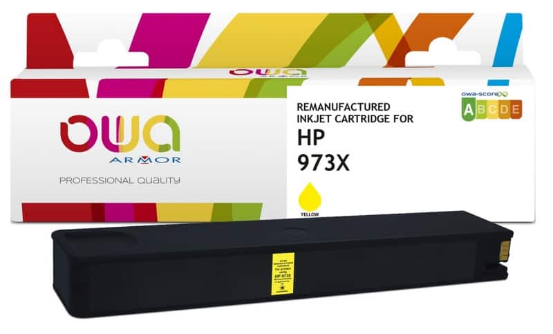 OWA 973X Compatible HP Ink Cartridge K20712OW Yellow