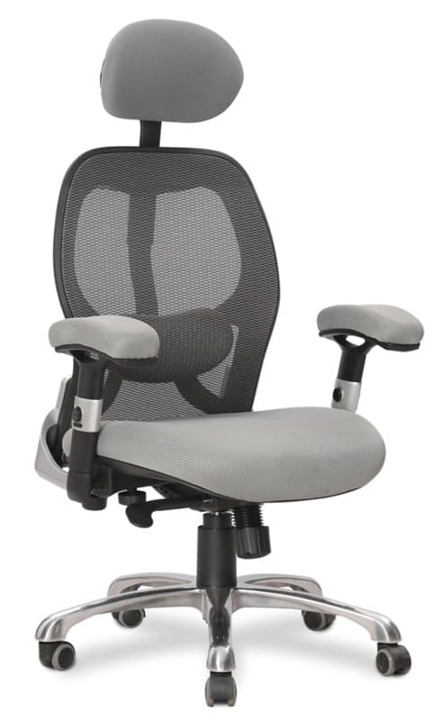 Nautilus Designs Executive Chair Basic Tilt Grey 660 x 600 x 1,270 mm