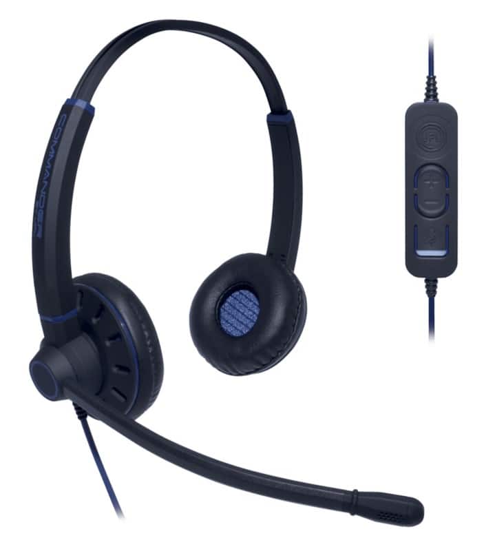 JPL Commander Wired Headset Over-the-head USB Noise Cancelling Microphone With microphone Stereo Black