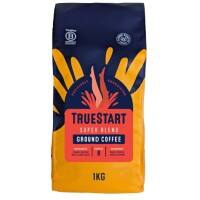 TrueStart Super Blend Ground Coffee Rich & Bold Dark Robusta, Arabica 1 kg