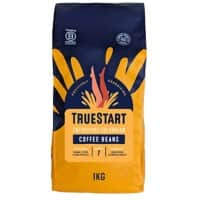 TrueStart Coffee Beans Rich & Smooth Energising Colombian Medium Arabica 1 kg