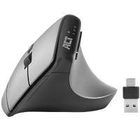 ACT AC5155 Wireless Mouse Wireless Bluetooth Black, Silver