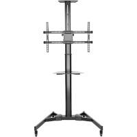 Act Monitor Stand AC8370 Height Adjustable 70 Inch 910 x 683 x 2,180 (W x D x H) mm Black