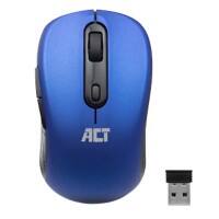 ACT AC5140 Mouse Wireless Without Bluetooth Blue