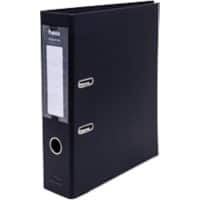 Pukka Lever Arch File A4 75 mm Black 2 ring 9712-PPF Cardboard, PP (Polypropylene) Textured Portrait, Landscape