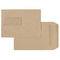 Viking Envelopes Window C5 229 (W) x 162 (H) mm Self Seal Brown 90 gsm Pack of 500