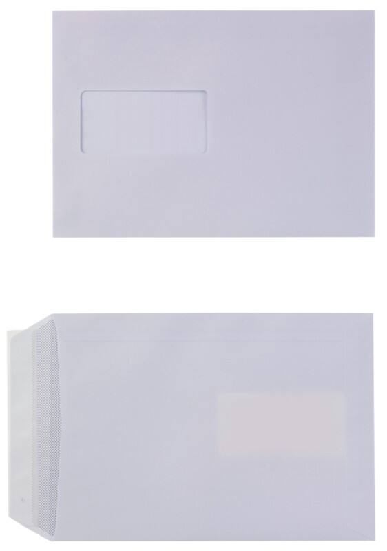 Viking Envelopes Window C5 229 (W) x 162 (H) mm Peel and Seal White 90 gsm Pack of 500