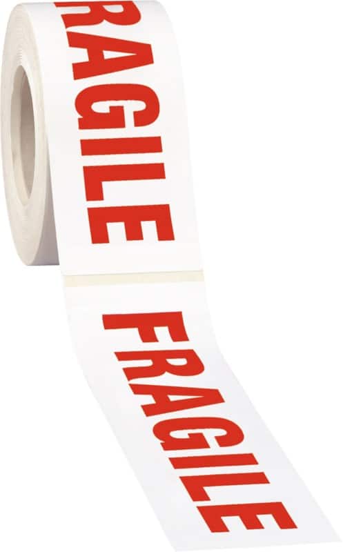 RAJA Shipping Labels White 15.2 x 5 cm