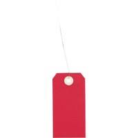 RAJA Tags Paper Red 6.3 x 12.5 cm Pack of 1000