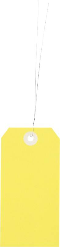 RAJA Tags Paper Yellow 6.3 x 12.5 cm Pack of 1000