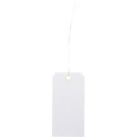 RAJA Tags Paper White 6.3 x 12.5 cm Recycled 50% Pack of 1000