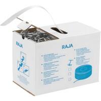 RAJA Strapping Kit PL (Polyester) 1.3 cm (W) x 250 m (L) White