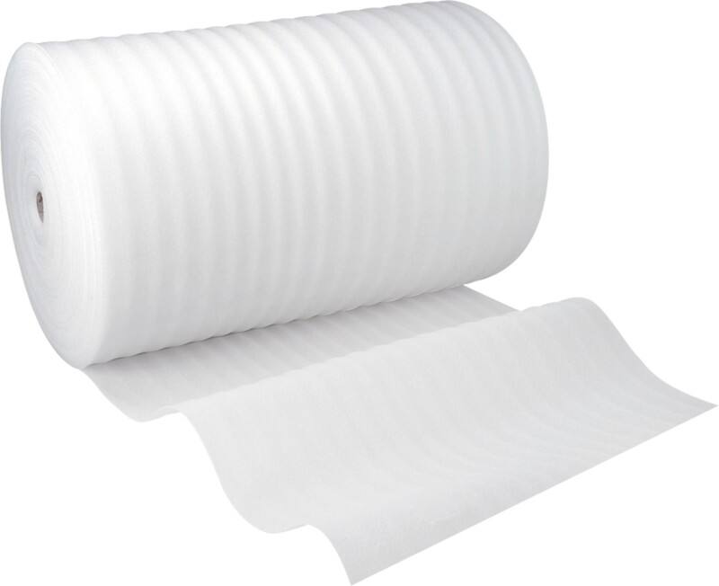 RAJA Packaging Foam PE (Polyethylene) 1,000 mm (W) x 300 m (L) Transparent