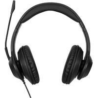 Targus Headset AEH102GL Black Over-the-ear Headset Noise Cancelling USB Microphone