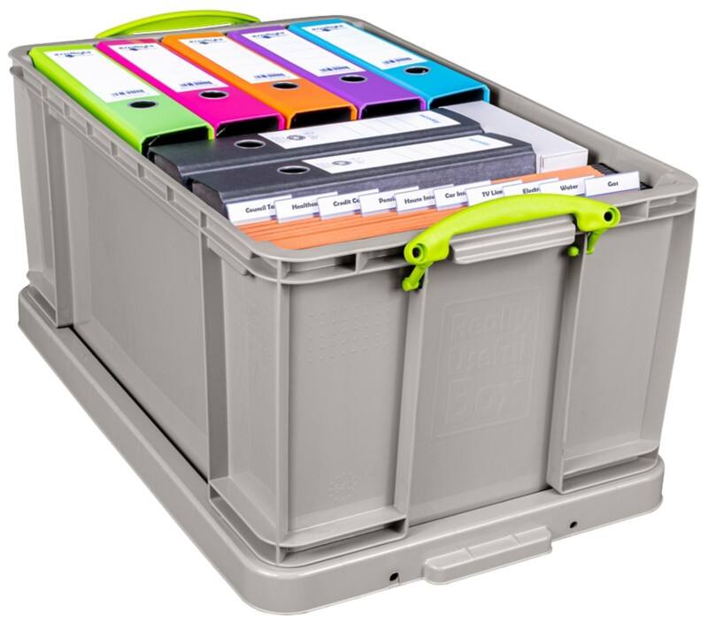 Really Useful Box Storage Box 64 L Grey 44 x 71 x 31 cm