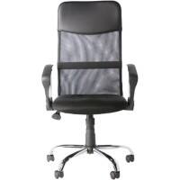 Alphason Mesh Chair Orlando Fabric Black