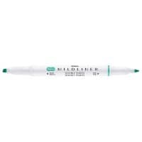 Zebra Mildliner 78220 Highlighter Green Broad Chisel 4 mm Pack of 10